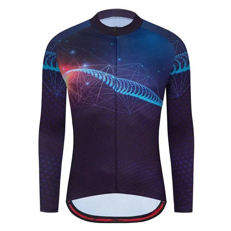 2023 Newest Spring Autumn Bicycle Tops MTB Clothing Mountain Bike Shirts  Long Sleeve Cycling Jerseys For Men