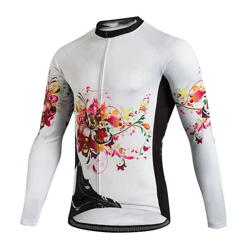 2023 Newest Spring Autumn Bicycle Tops MTB Clothing Mountain Bike Shirts  Long Sleeve Cycling Jerseys For Men