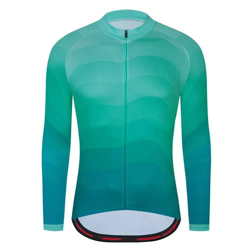 2023 Newest Spring Autumn Bicycle Tops MTB Clothing Mountain Bike Shirts  Long Sleeve Cycling Jerseys For Men