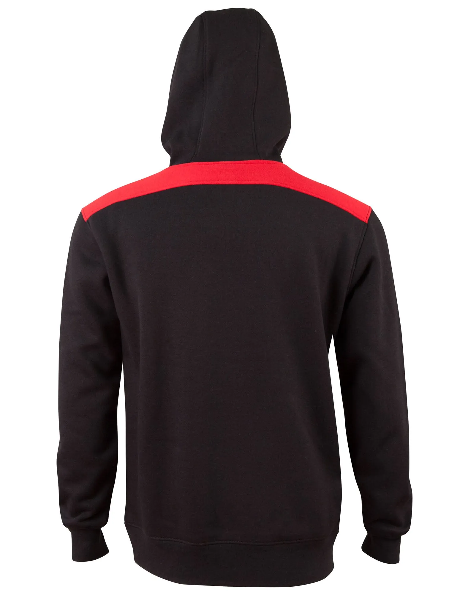 Adults Close Front Contrast Hoodie - FL19