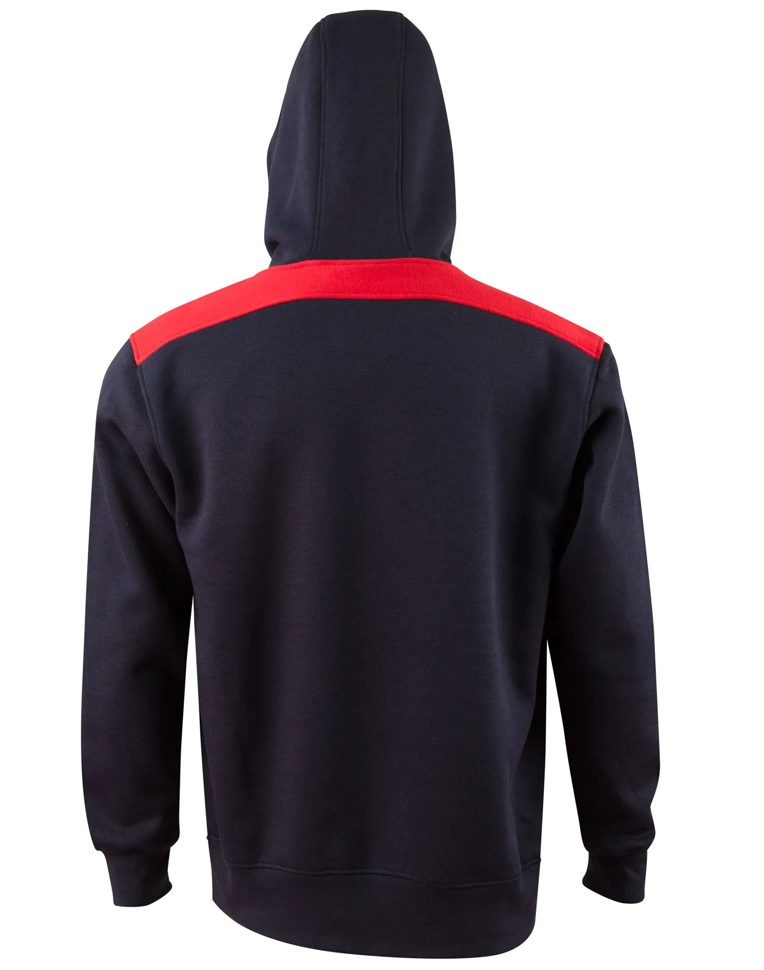 Adults Close Front Contrast Hoodie - FL19