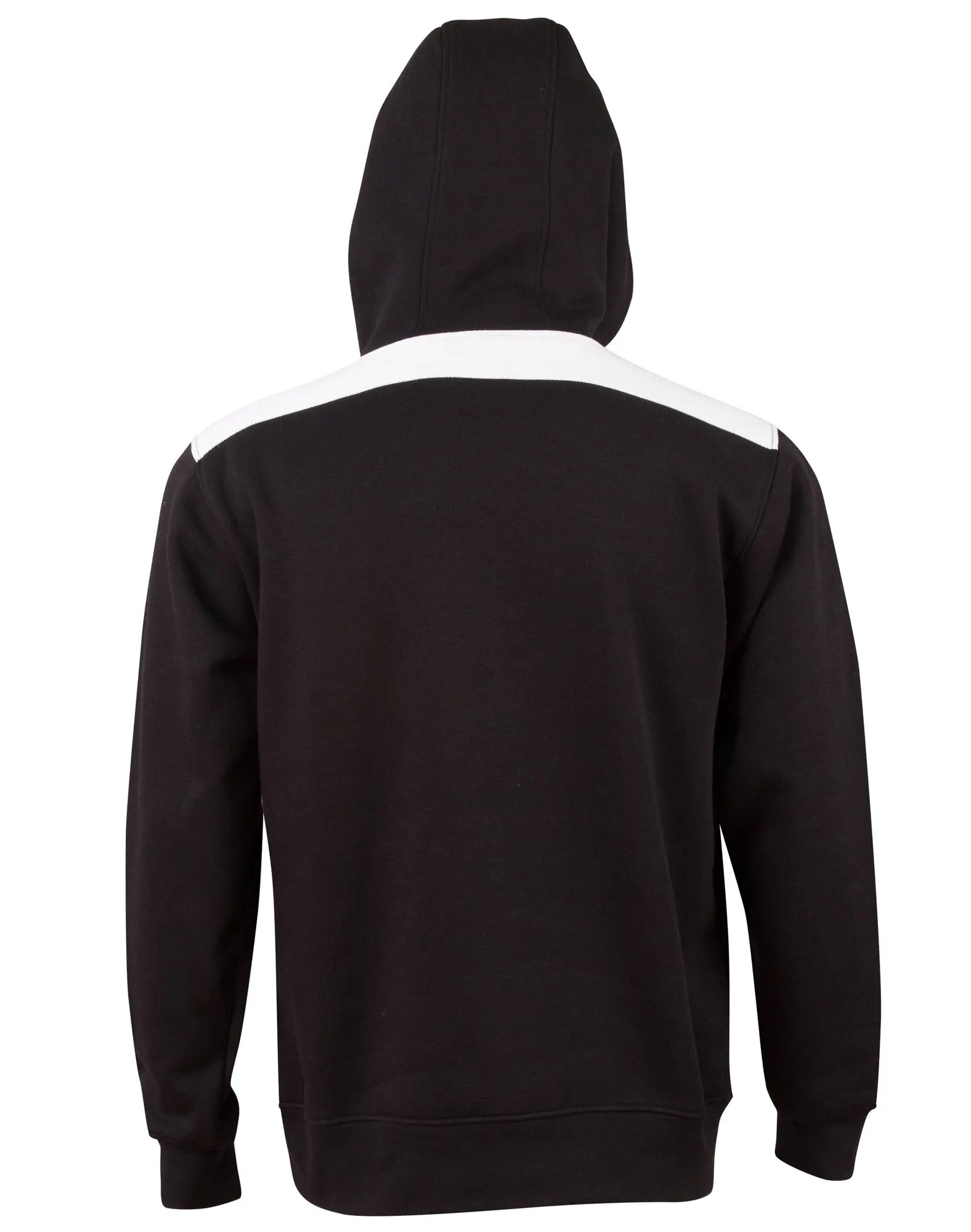 Adults Close Front Contrast Hoodie - FL19