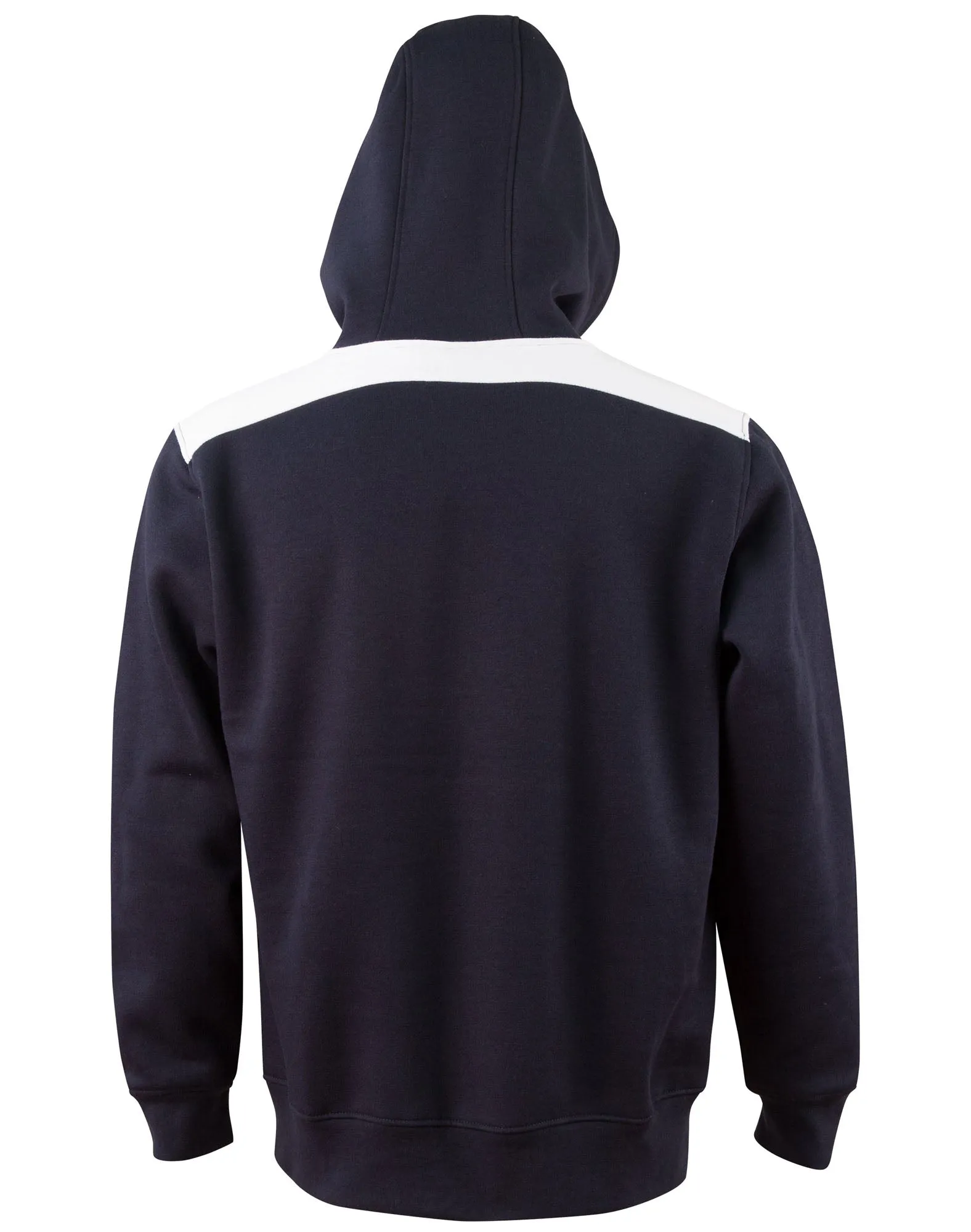 Adults Close Front Contrast Hoodie - FL19