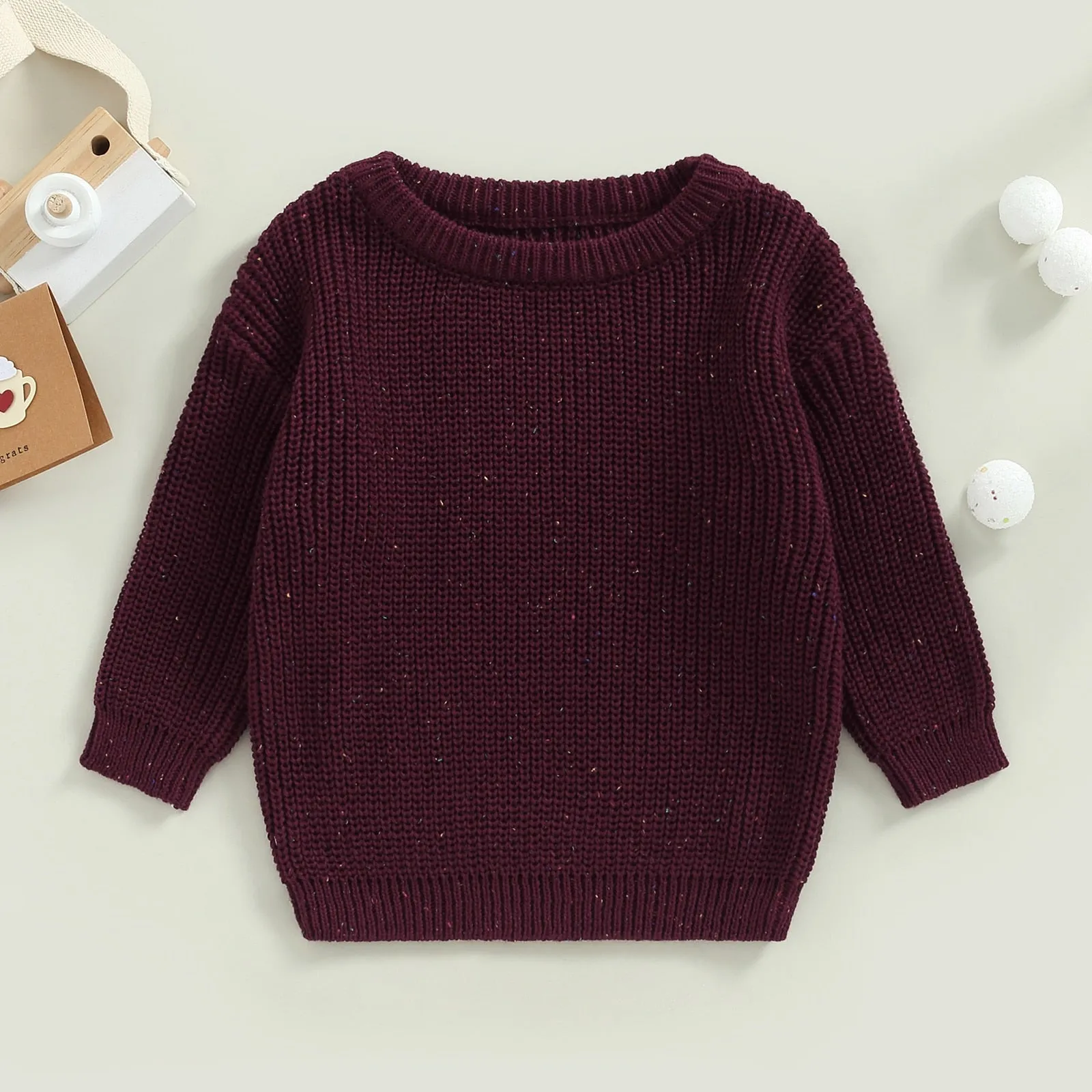 Baby Boys Girls Autumn Winter Knit Tops