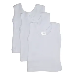 Bambini White Tank Top 3 Pack