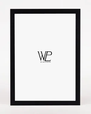 Black Picture Frame (Smooth), 50x70cm Size Photo Frame