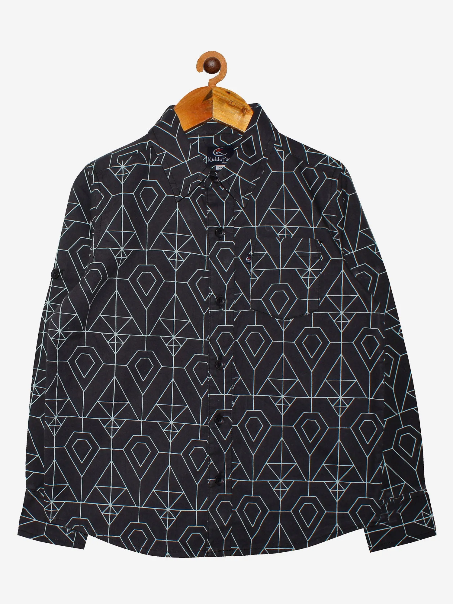 Boys Printed Full Sleeve Shirt