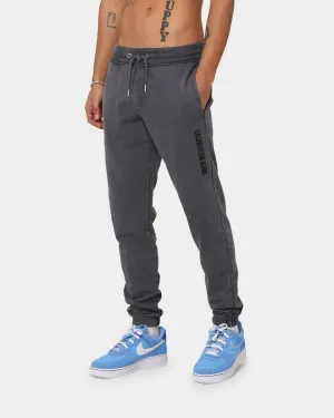 Calvin Klein Acid Wash Track Pants Washed Black