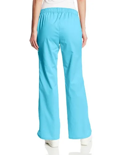 Cherokee 21100P Women's Petite Scrubs Luxe Jr. Fit Low Rise Drawstring Cargo Pant