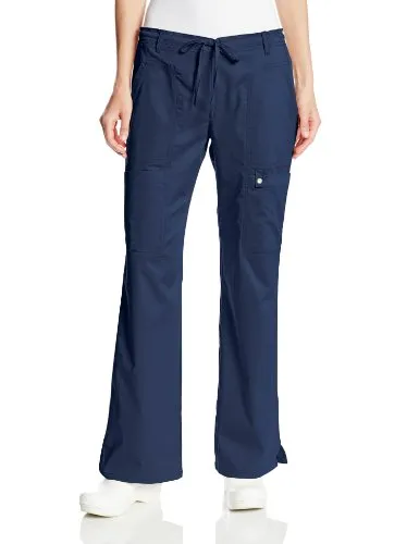 Cherokee 21100P Women's Petite Scrubs Luxe Jr. Fit Low Rise Drawstring Cargo Pant