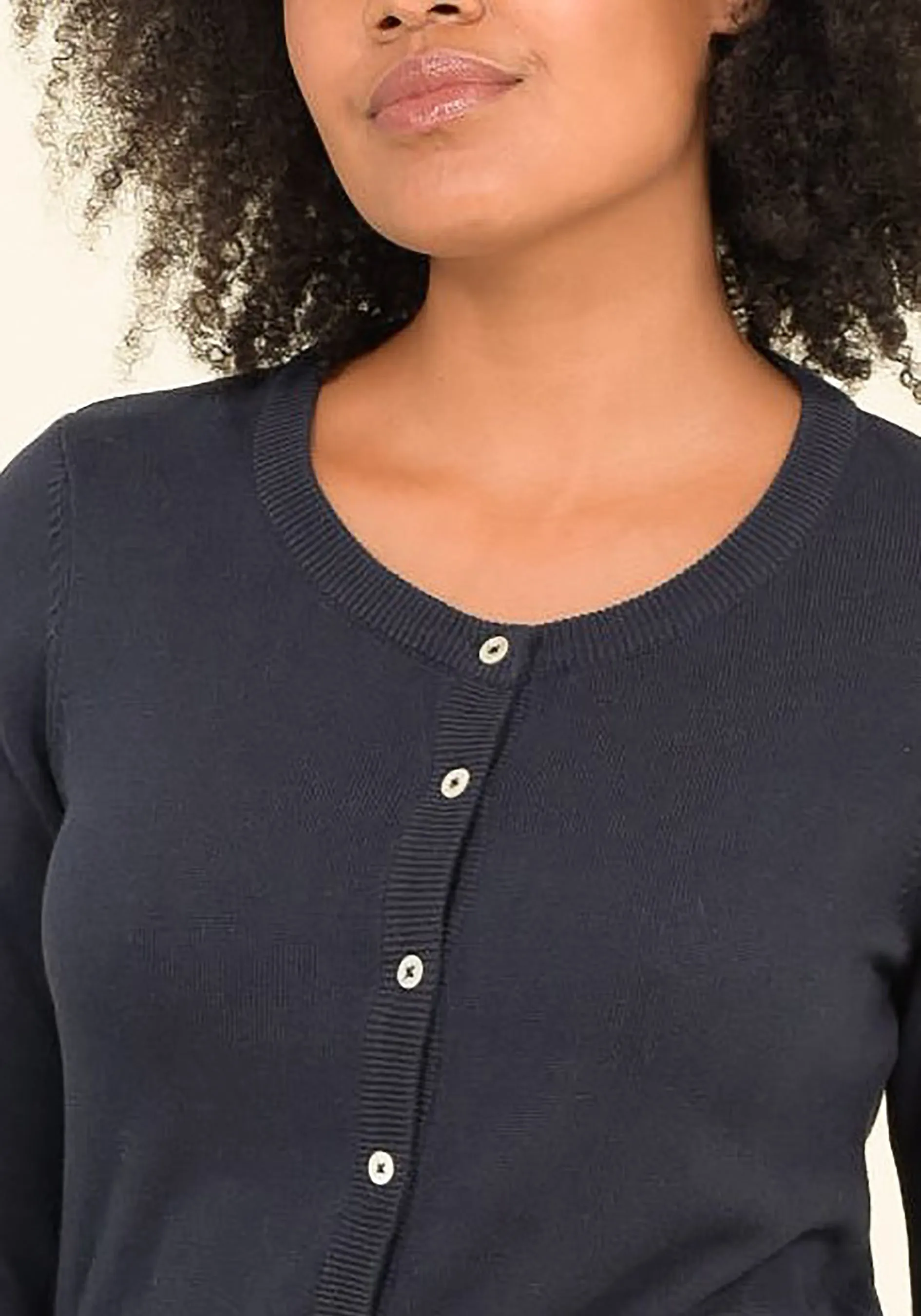 Classic Cardigan Navy