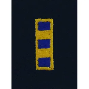 Coast Guard Embroidered Parka Tab: Warrant Officer 2