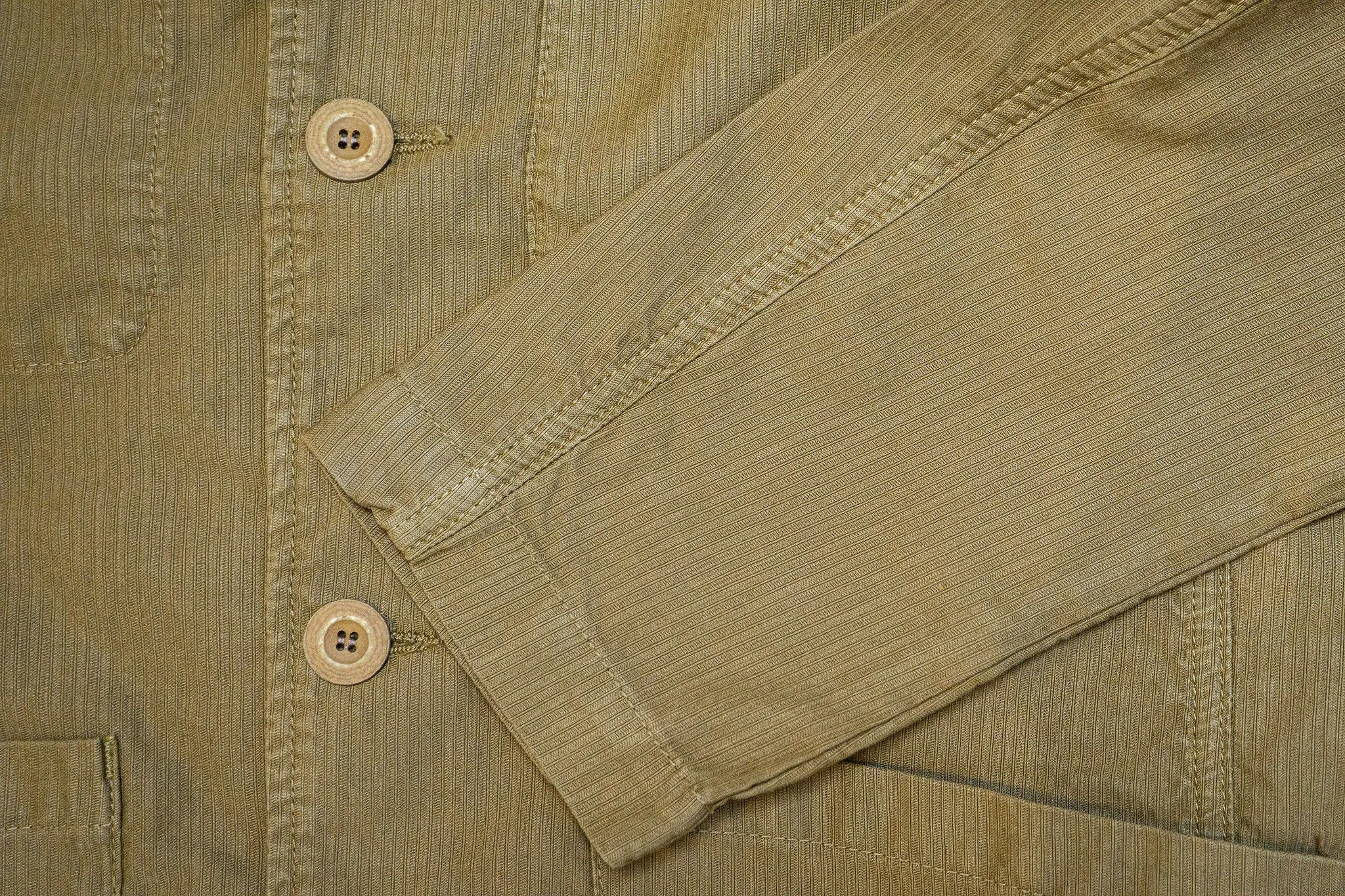 C.O.F. Studio Brewer Jacket - Cotton Linen Structure Americano