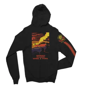 Hawaiʻi Volcanoes National Park Vintage Style Zip Hoodie