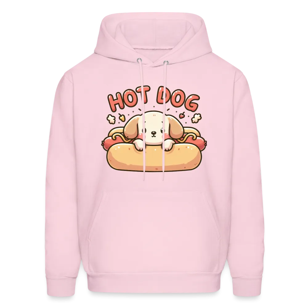 Hot Dog Hoodie with Cute Puppy inside Hot Dog Bun