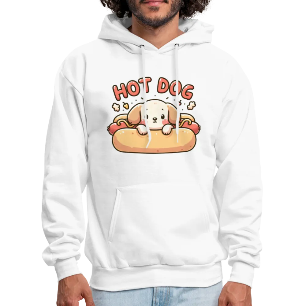 Hot Dog Hoodie with Cute Puppy inside Hot Dog Bun