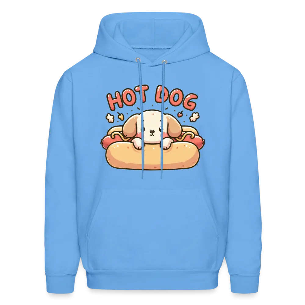 Hot Dog Hoodie with Cute Puppy inside Hot Dog Bun