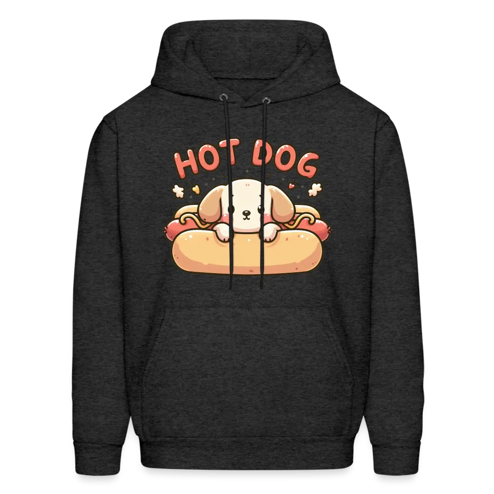 Hot Dog Hoodie with Cute Puppy inside Hot Dog Bun