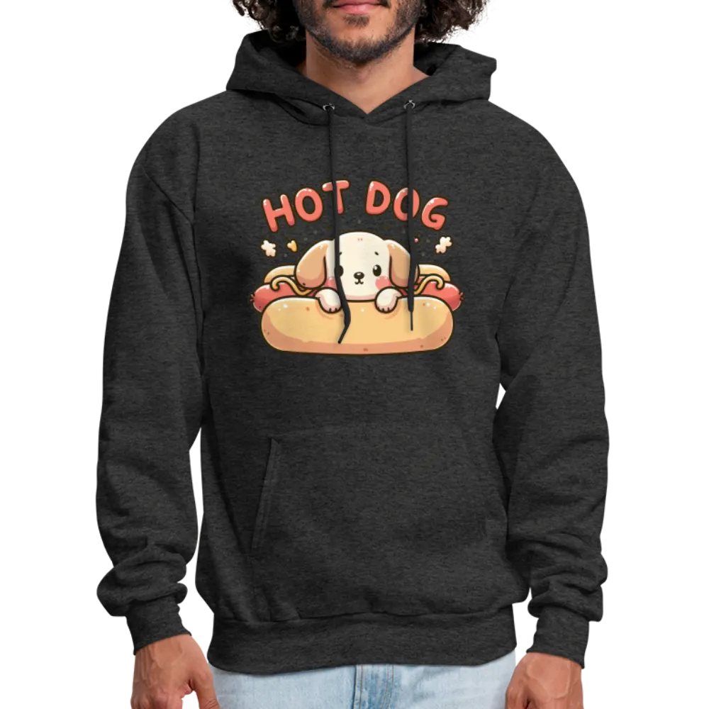 Hot Dog Hoodie with Cute Puppy inside Hot Dog Bun