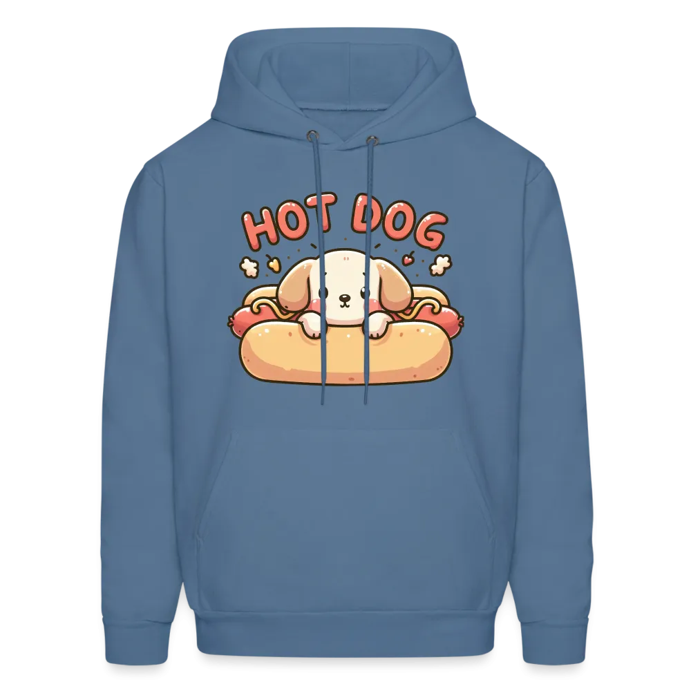 Hot Dog Hoodie with Cute Puppy inside Hot Dog Bun