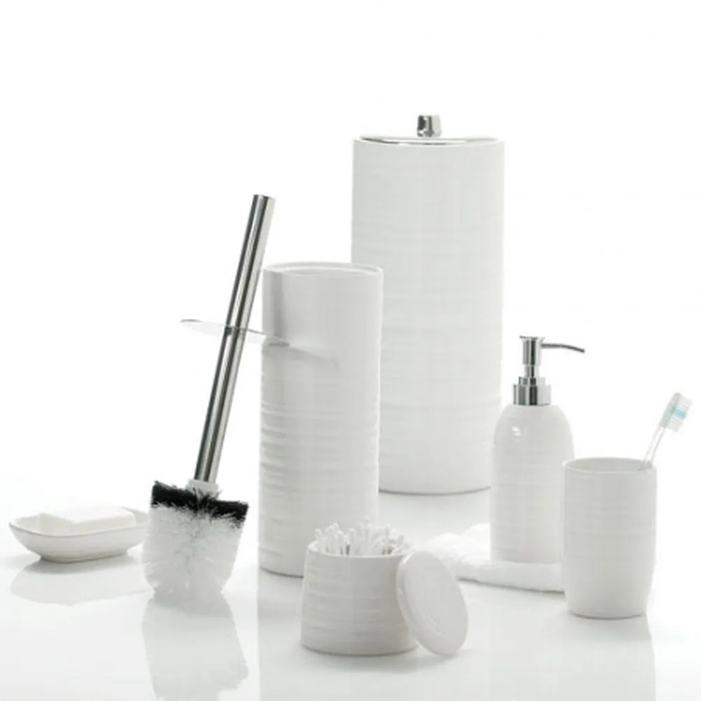 Hush Ceramic Soap Dispenser White