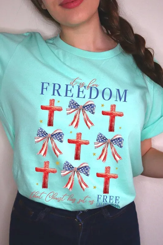 It's For Freedom Graphic T Shirts