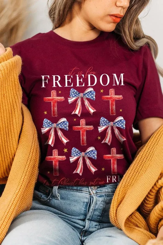 It's For Freedom Graphic T Shirts