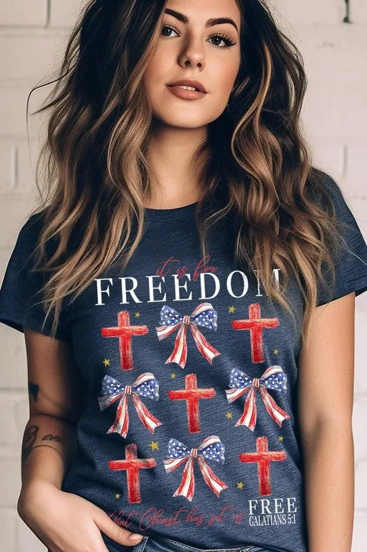 It's For Freedom Graphic T Shirts