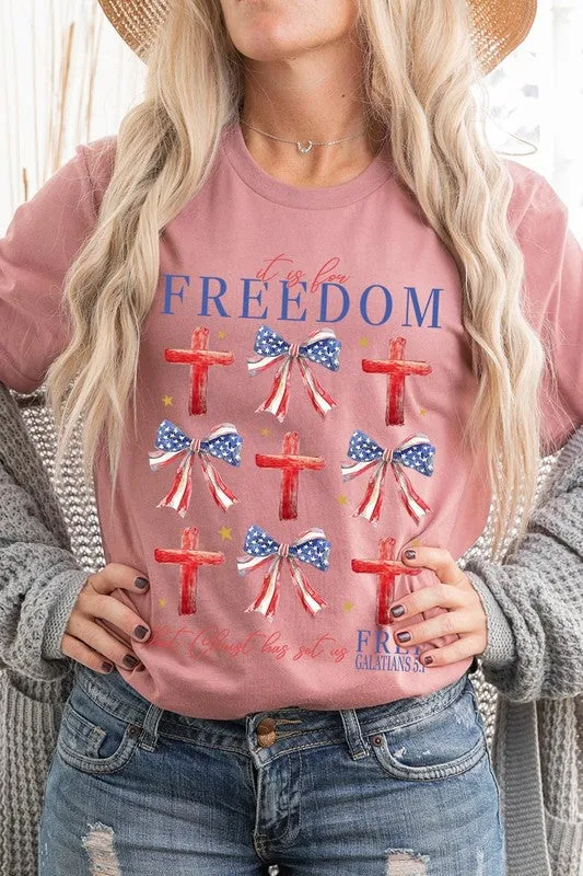 It's For Freedom Graphic T Shirts