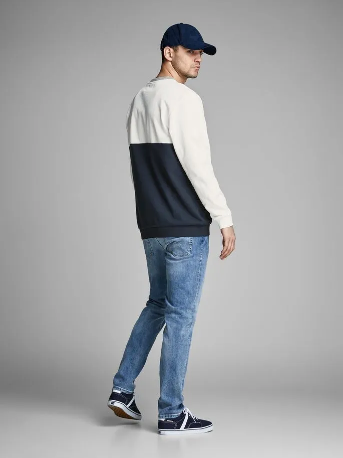 Jorrussel Crew Neck White Sweater