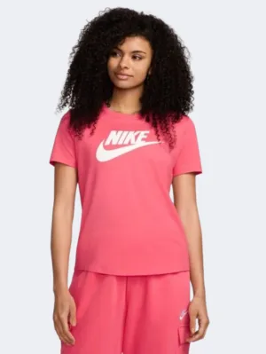 Nike Sportswear Club Women Lifestyle T-Shirt Aster Pink/White