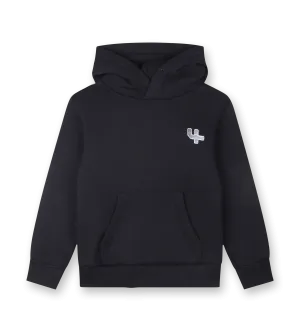 Outline Logo Hoodie Black