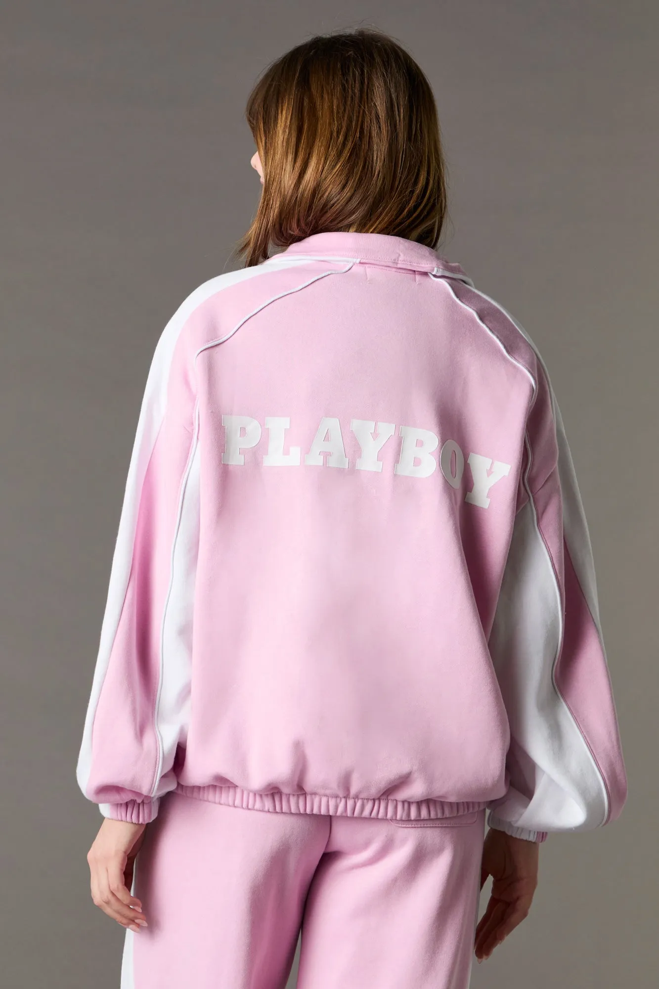 Playboy Graphic Colourblock Jacket