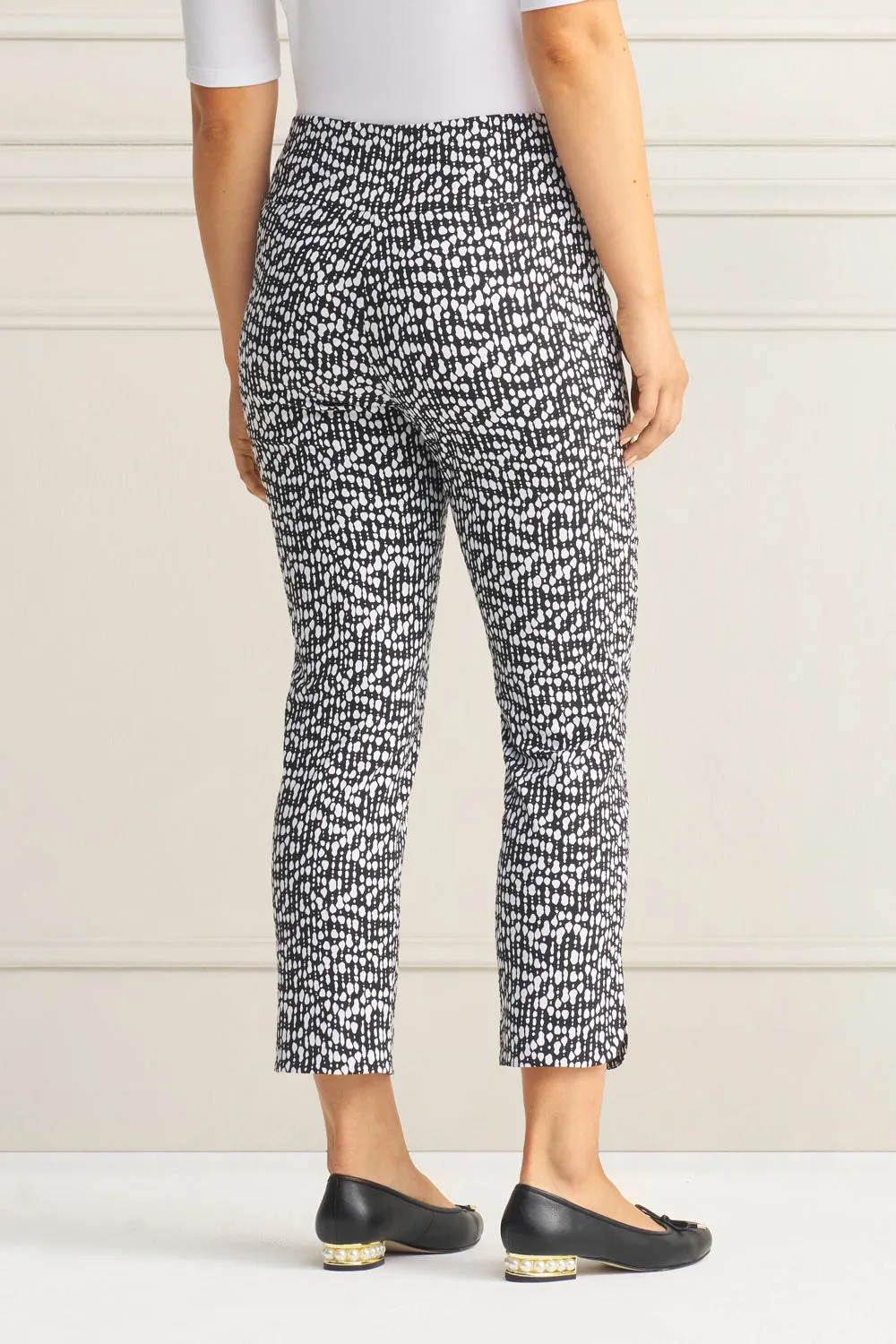 Printed Pant - Broken Spot Print