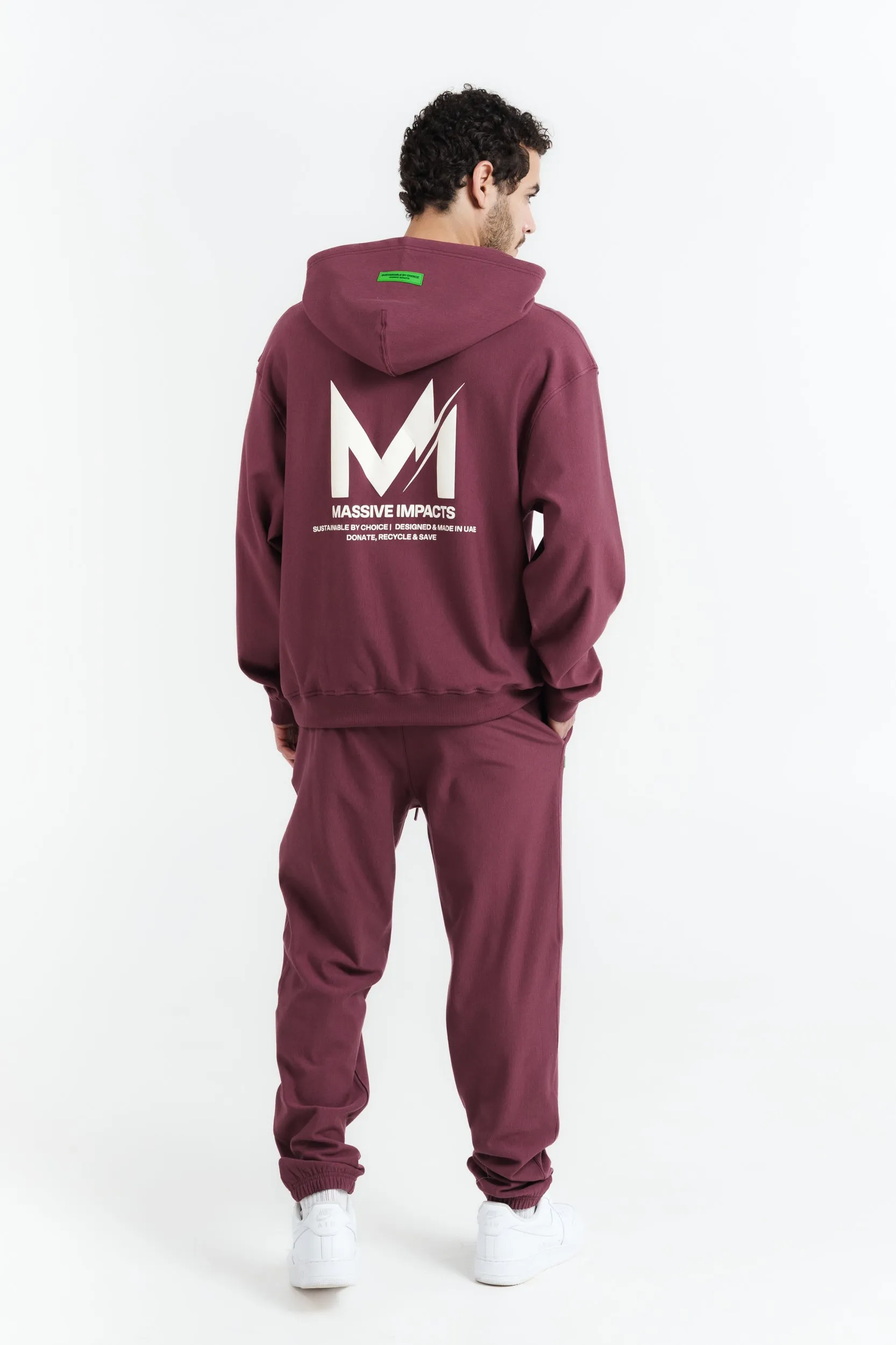 S3J024MI Organic Cotton & Bamboo Oversized Hoodie