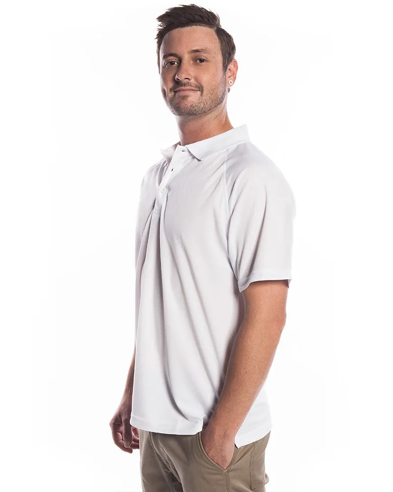 Sprint Biz Cool Polo - White