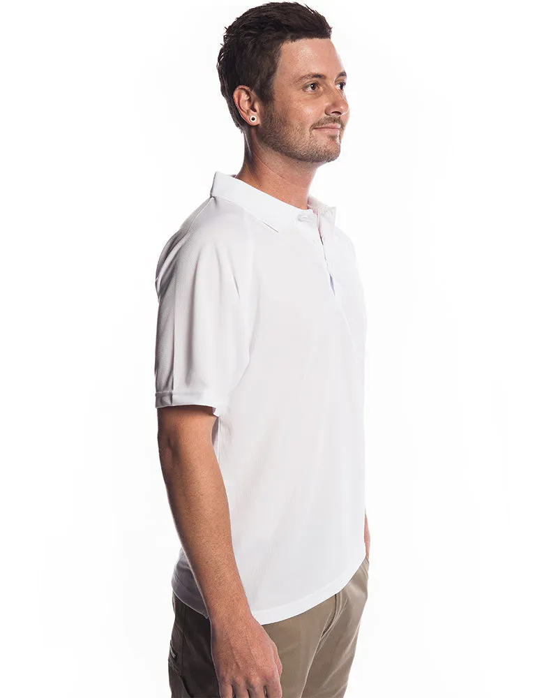 Sprint Biz Cool Polo - White