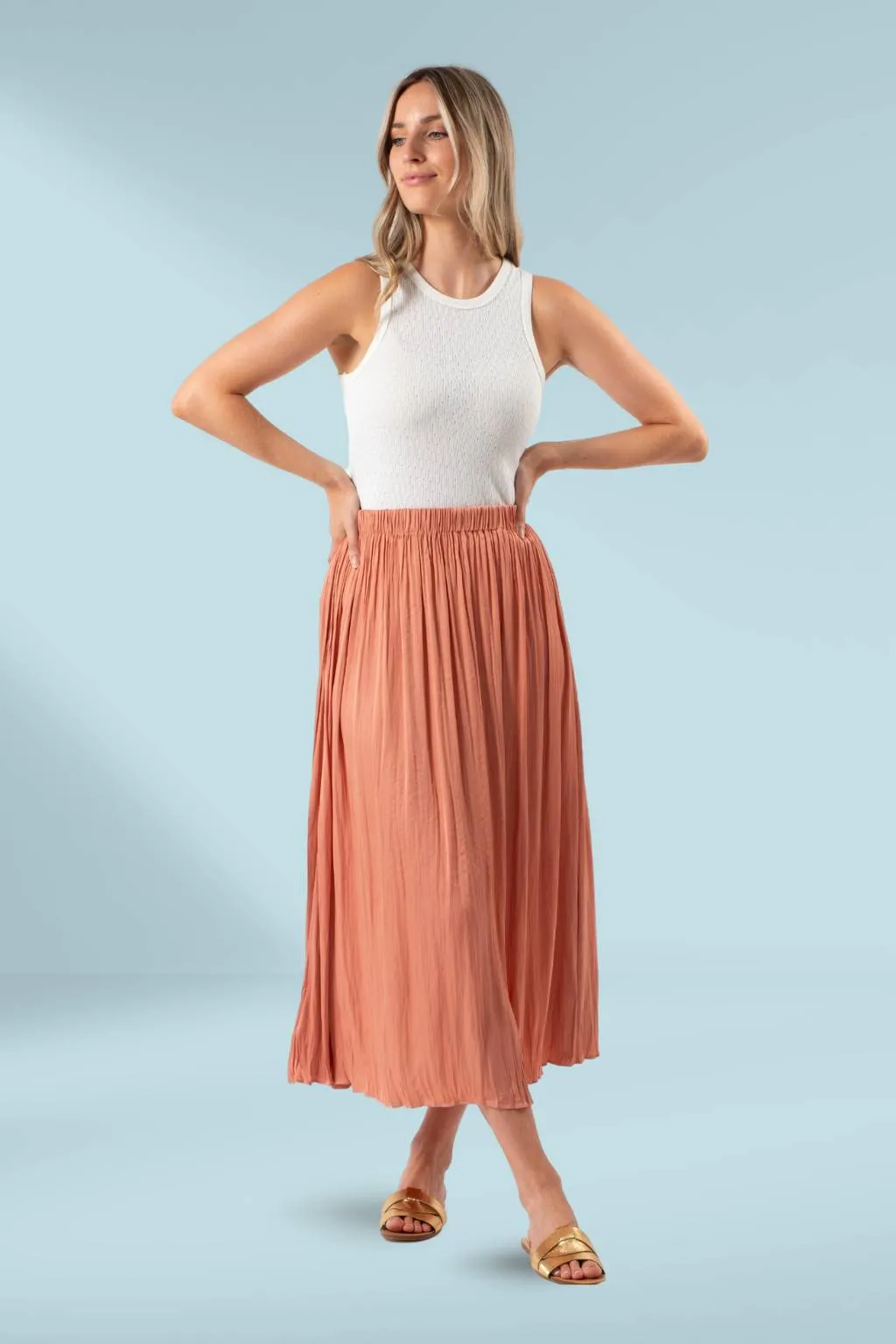 Stella and Gemma All Day Everyday Skirt Vintage Rose