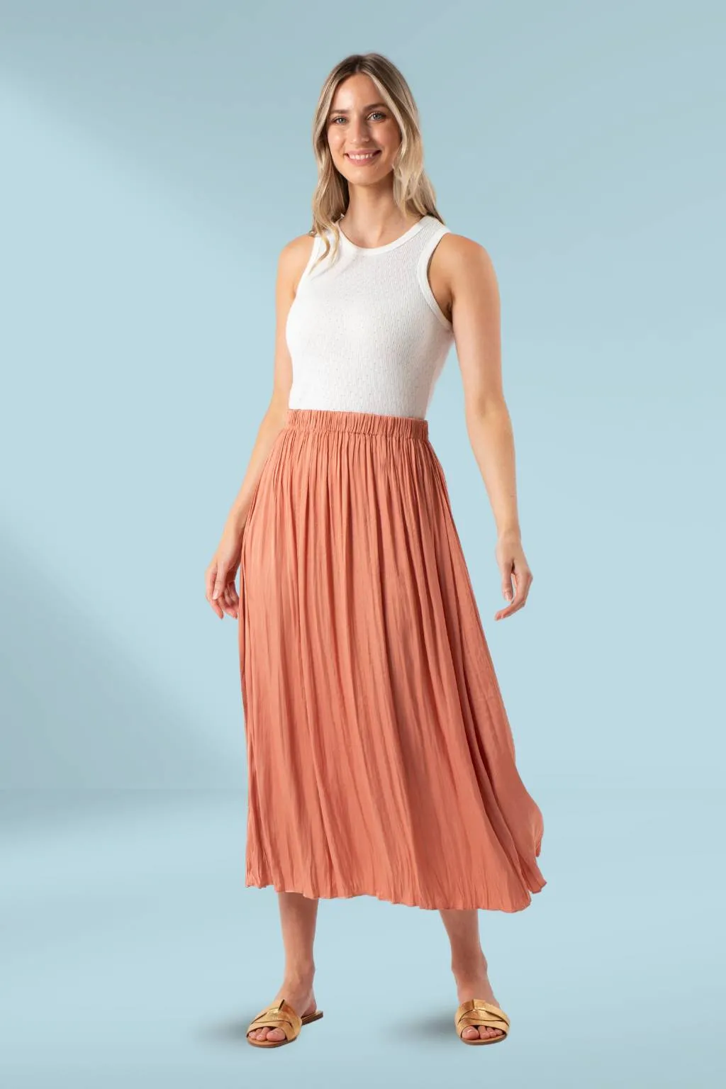 Stella and Gemma All Day Everyday Skirt Vintage Rose