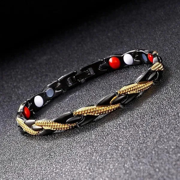 Trendy 4 Colors Weight Loss Energy Magnets Jewelry Slimming Bangle Bracelets Twisted Magnetic Therapy Bracelet Healthcare