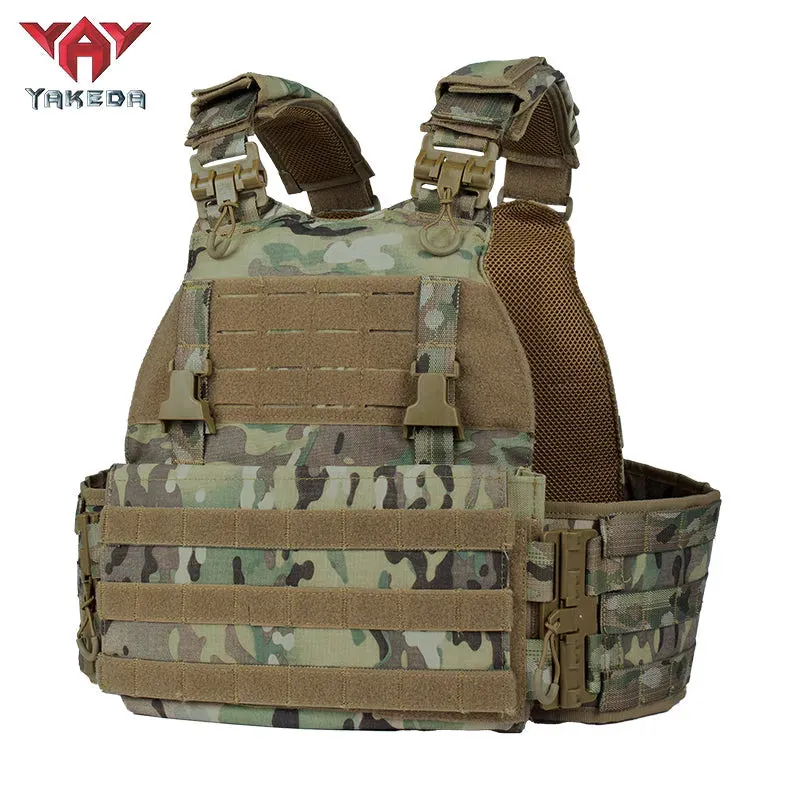 VT-8833TB YAKEDA Camouflage Tactical Vest Outdoor CS Military Tactical Vest Multifunctional Tactical Vests