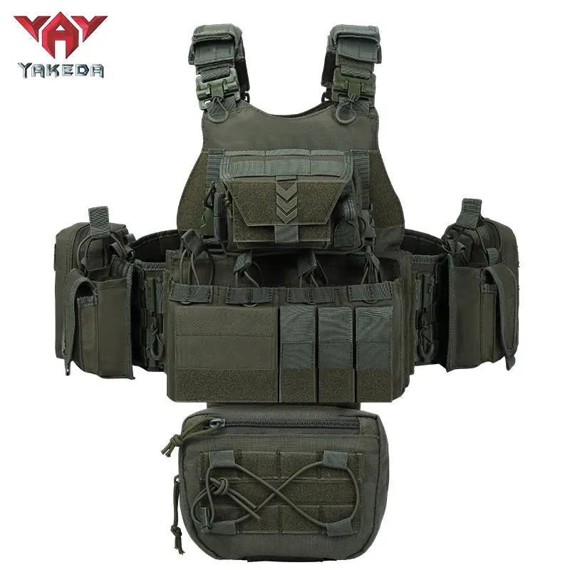 VT-8833TB YAKEDA Camouflage Tactical Vest Outdoor CS Military Tactical Vest Multifunctional Tactical Vests