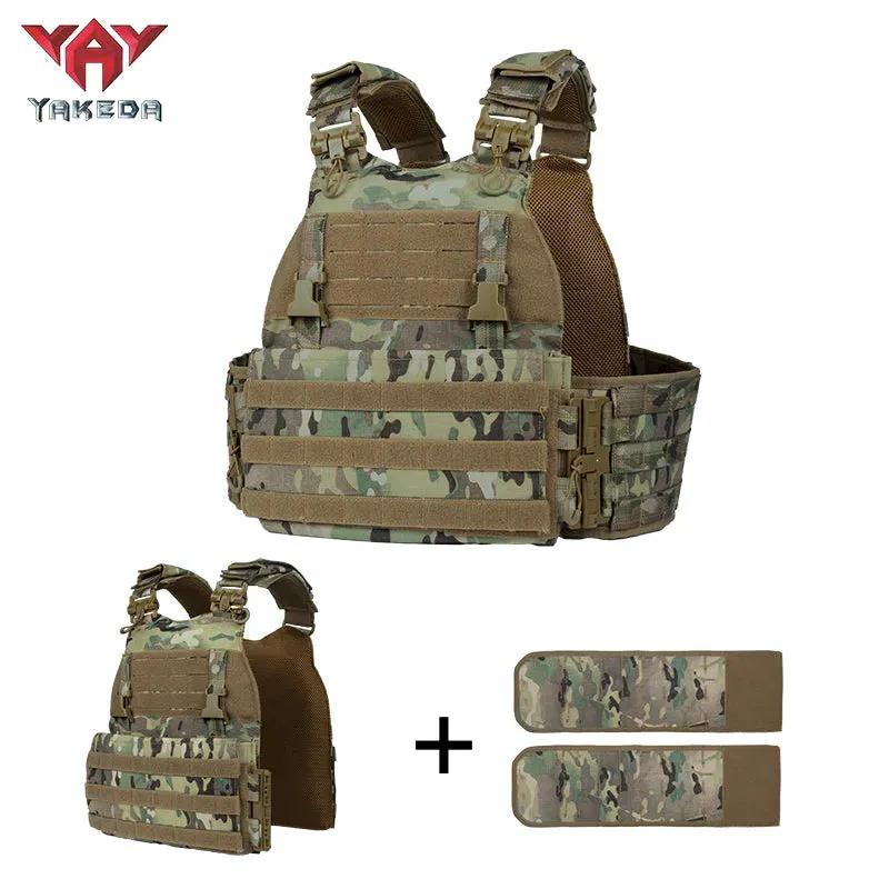 VT-8833TB YAKEDA Camouflage Tactical Vest Outdoor CS Military Tactical Vest Multifunctional Tactical Vests