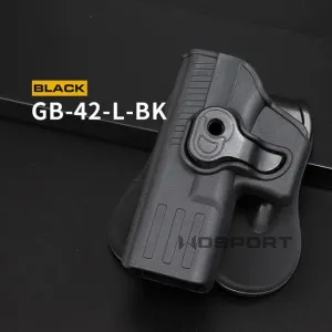 WST Belt Holster Glock, Left Hand - Black