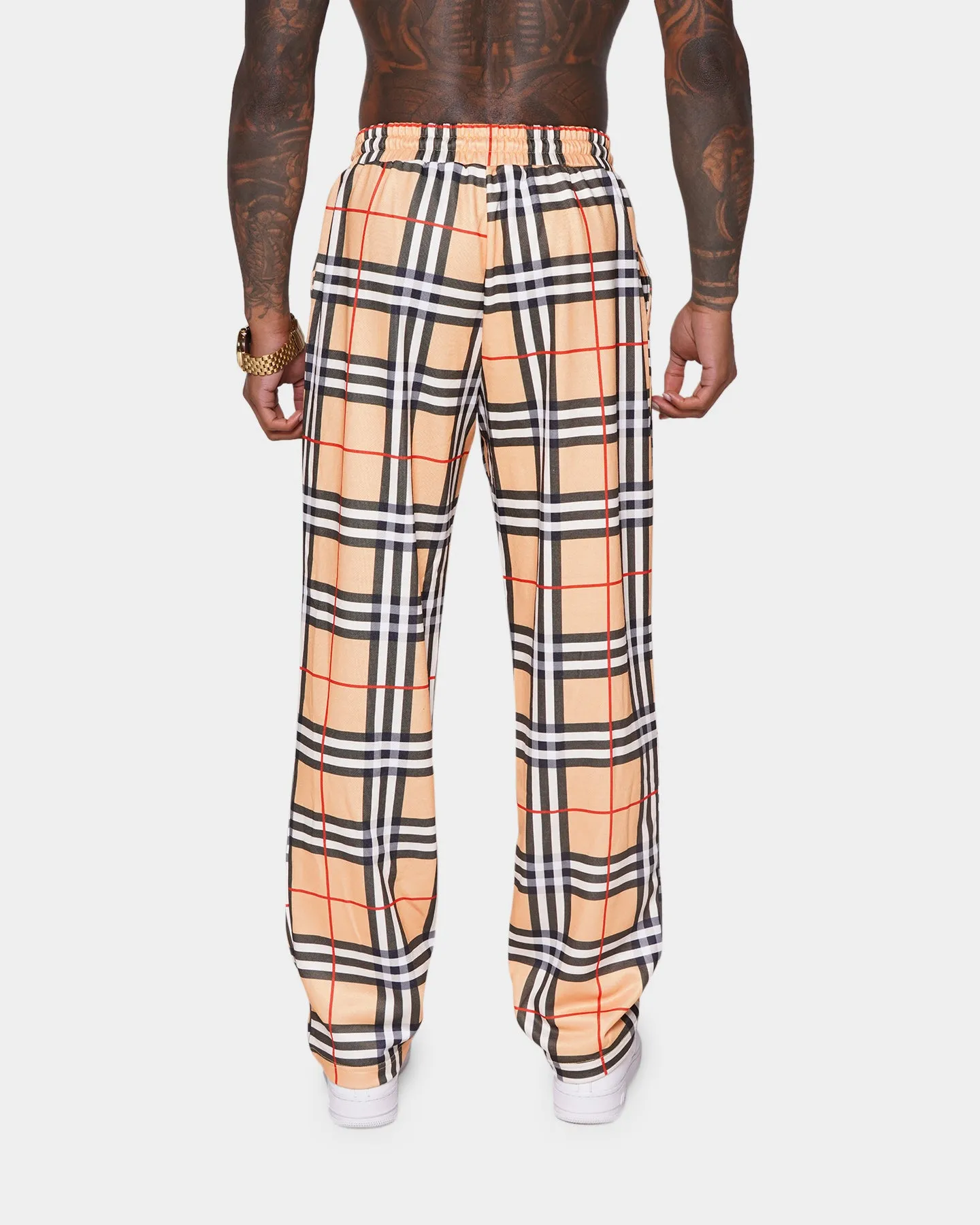 XXIII Tarkan Check Pants Mustard