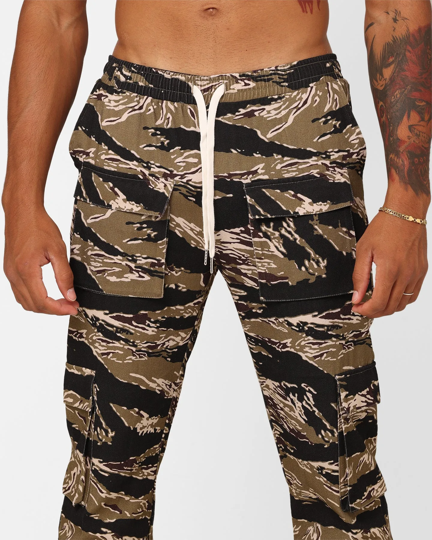 XXIII Tiger Camo Pants Camo Mix